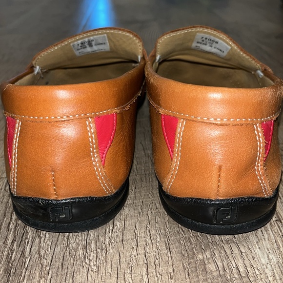 Footjoy Club Casual‎ Shoes Leather Horse Bit Loafers Mens Size 9.5 W main image 5